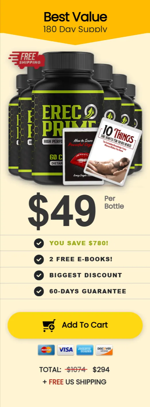 ErecPrime price 6 bottle